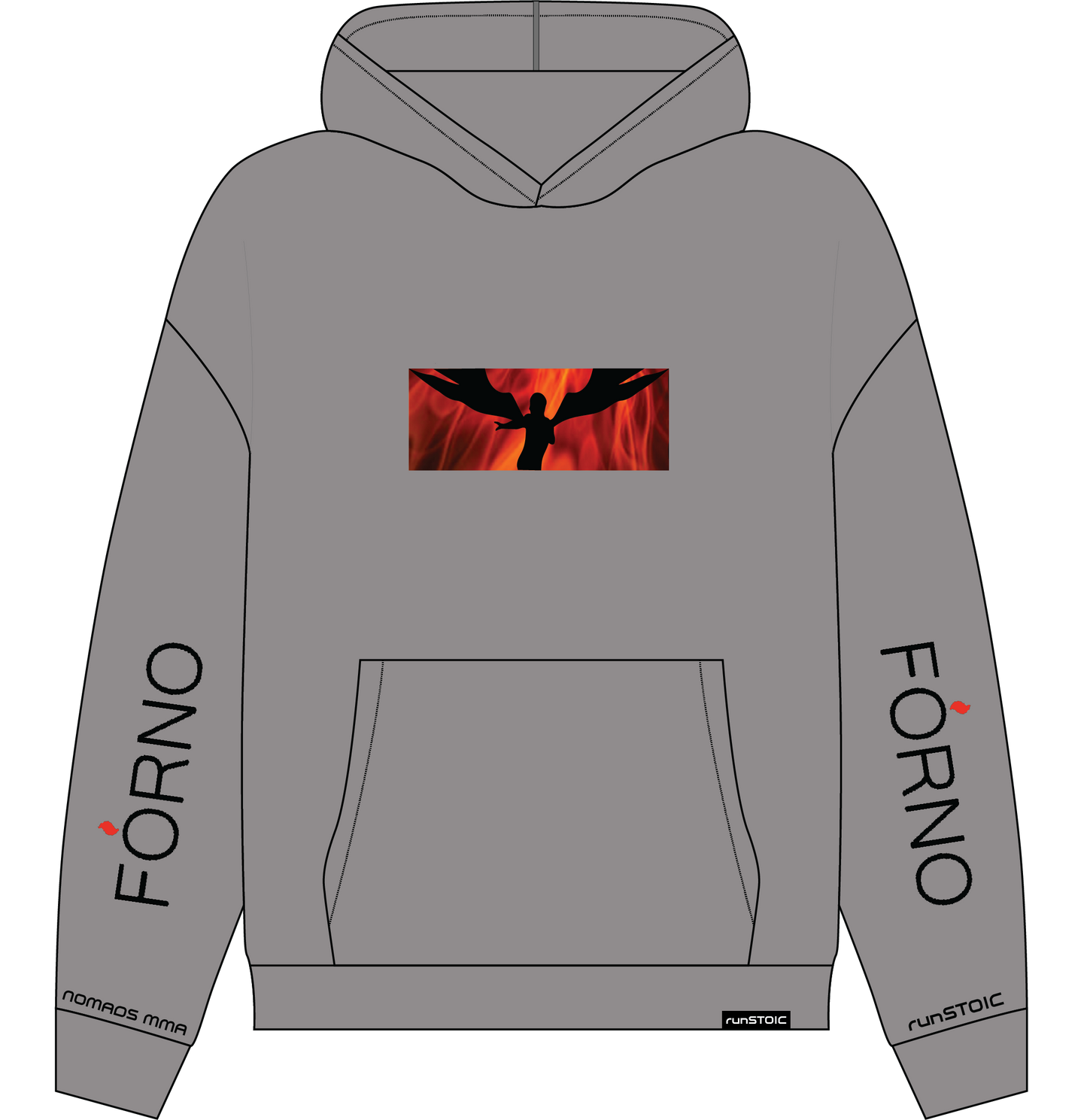 runSTOIC MMA V1 Hoodie